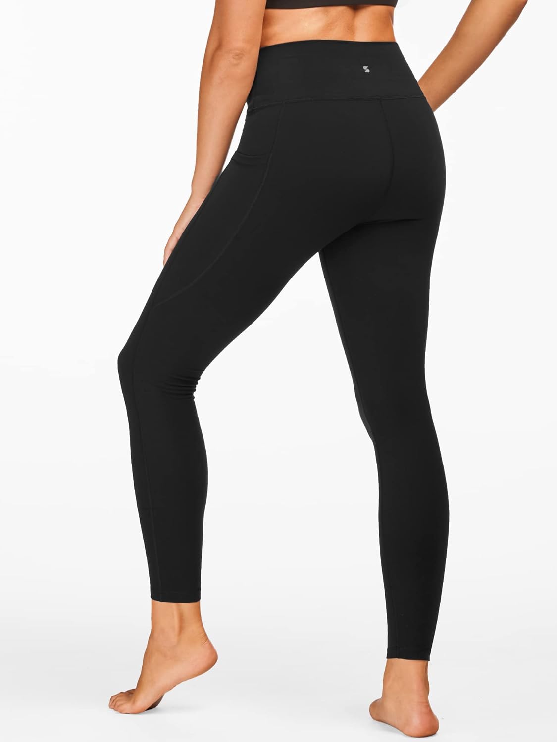 Elevate Your Workout: High Waist Tummy Control Yoga Leggings with Side Pockets for Women