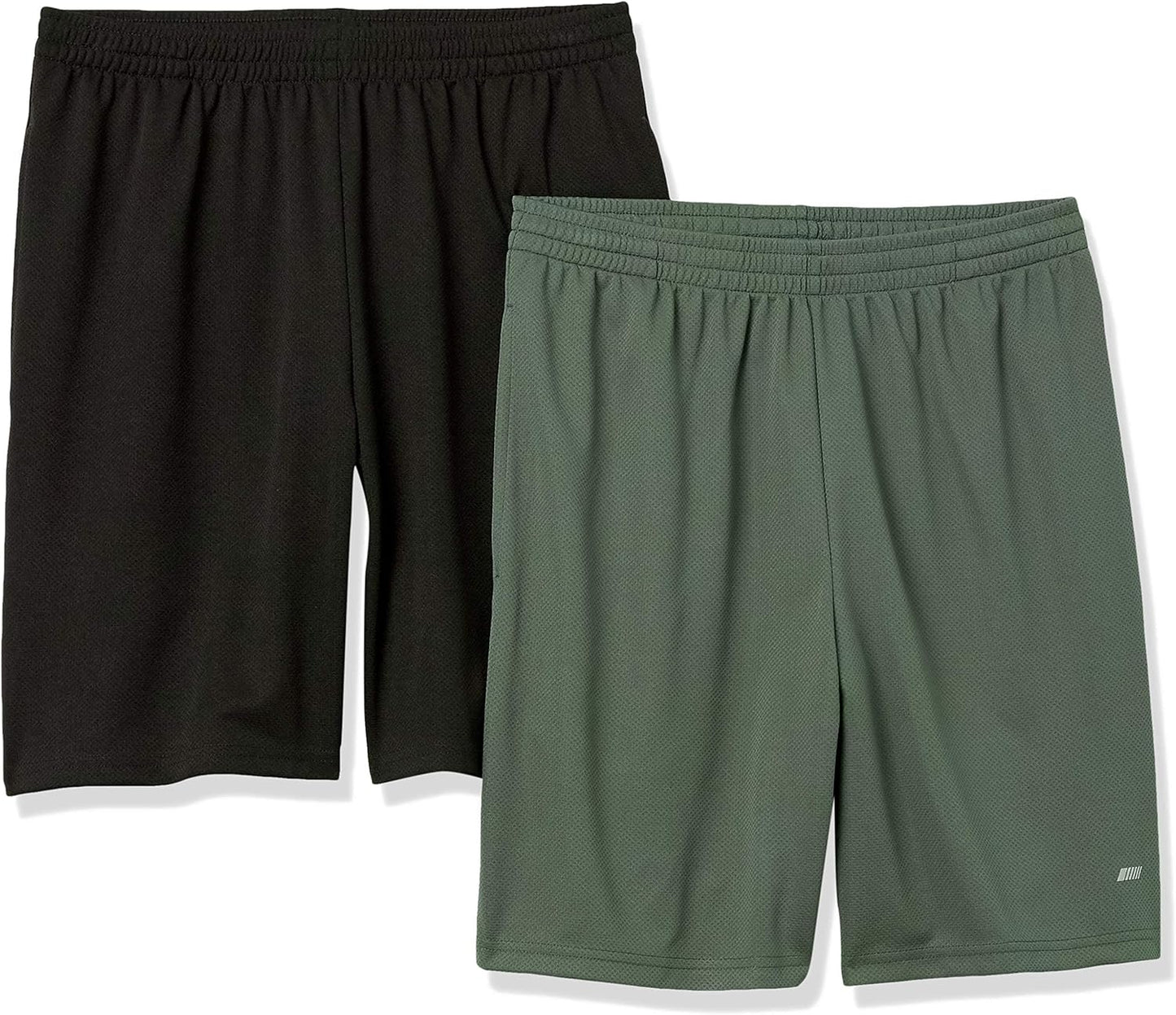 Ultimate Men's Performance Tech Lightweight Shorts - Pack of 2 (Big & Tall Available)