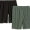 Ultimate Men's Performance Tech Lightweight Shorts - Pack of 2 (Big & Tall Available)